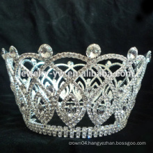 wholesale tiara mini tiara rings crown shaped pageant tiara crown